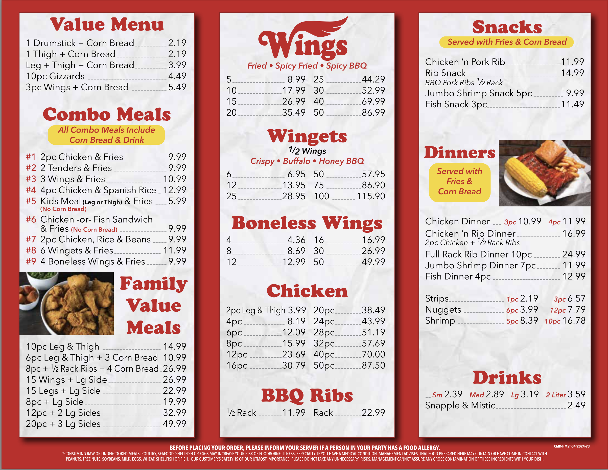 Online Menu of Wings N Things Grill Restaurant, Huntington Beach ... Wings and things near me